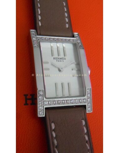 MONTRE HERMES TANDEM PM DIAMANTS