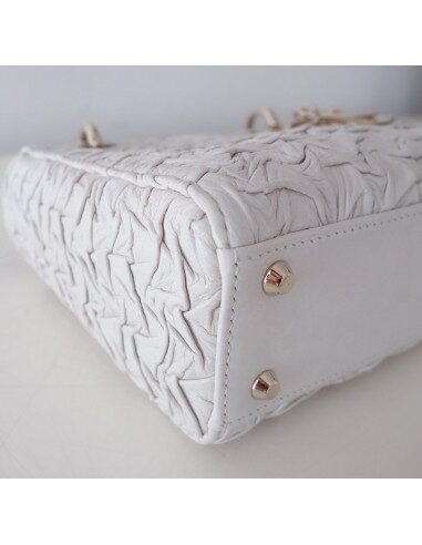 Sac Lady Dior mini blanc