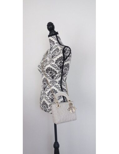 Sac Lady Dior mini blanc