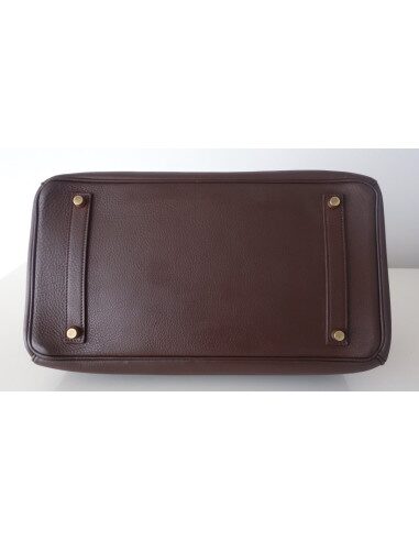 Sac Hermes Birkin 35 marron