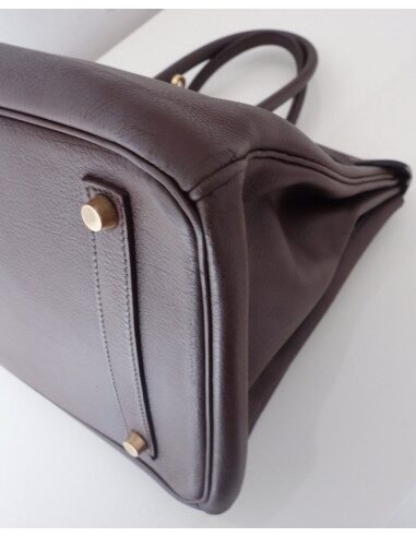 Sac Hermes Birkin 35 marron