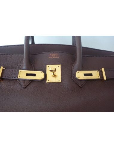 Sac Hermes Birkin 35 marron