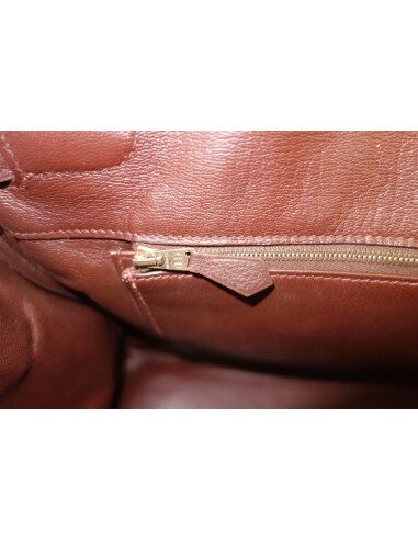 Sac Hermes Birkin 35 marron