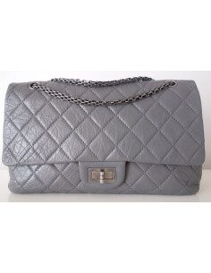 Sac Chanel 2.55 Maxi gris