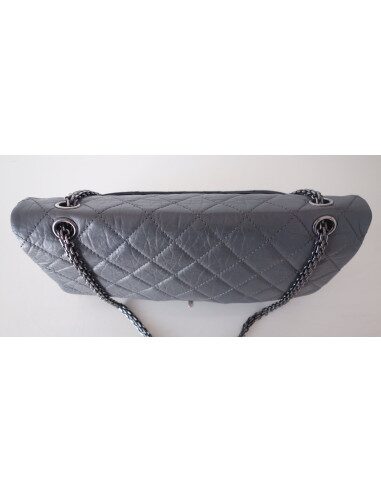 Sac Chanel 2.55 Maxi gris