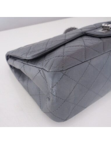 Sac Chanel 2.55 Maxi gris