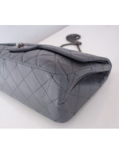 Sac Chanel 2.55 Maxi gris