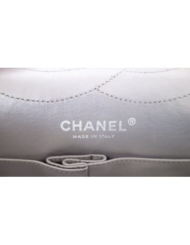 Sac Chanel 2.55 Maxi gris