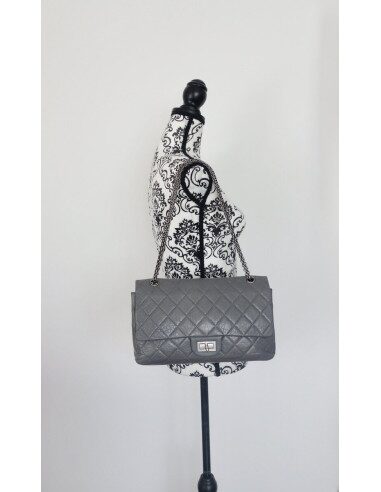 Sac Chanel 2.55 Maxi gris