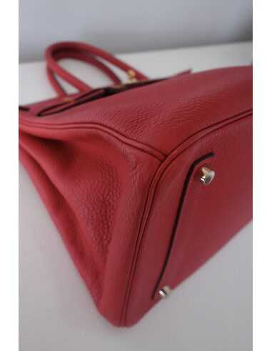 Sac Hermes Birkin 35 rouge