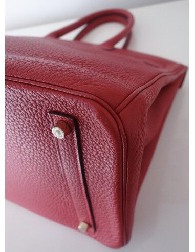 Sac Hermes Birkin 35 rouge