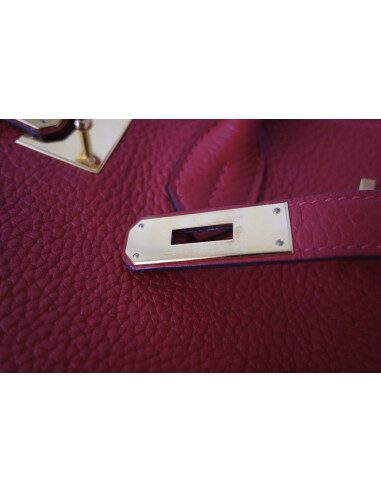 Sac Hermes Birkin 35 rouge