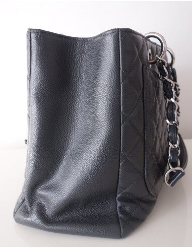 Sac Chanel shopping gris