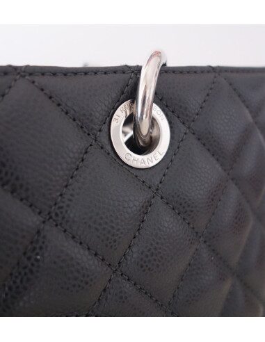 Sac Chanel shopping gris