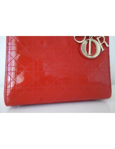 Sac Lady Dior rouge