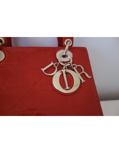 Sac Lady Dior rouge