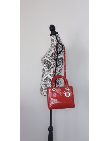Sac Lady Dior rouge