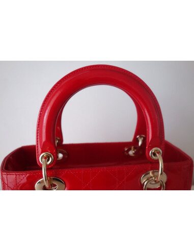 Sac Lady Dior rouge