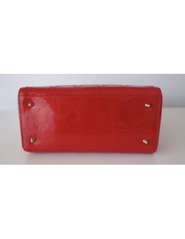 Sac Lady Dior rouge