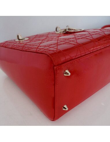 Sac Lady Dior rouge