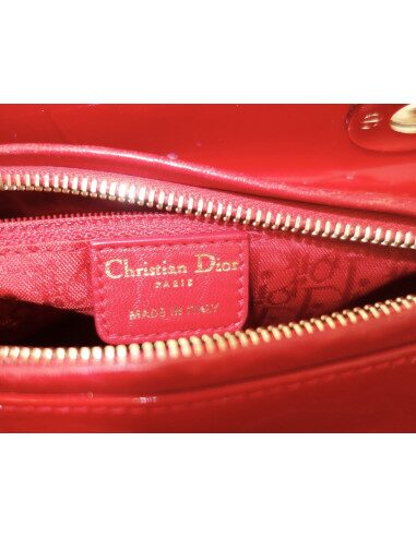 Sac Lady Dior rouge