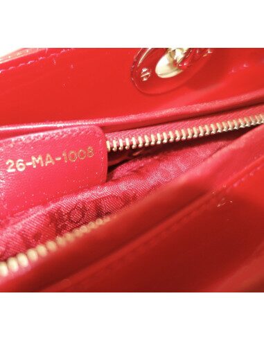 Sac Lady Dior rouge