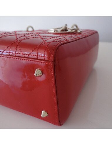 Sac Lady Dior rouge