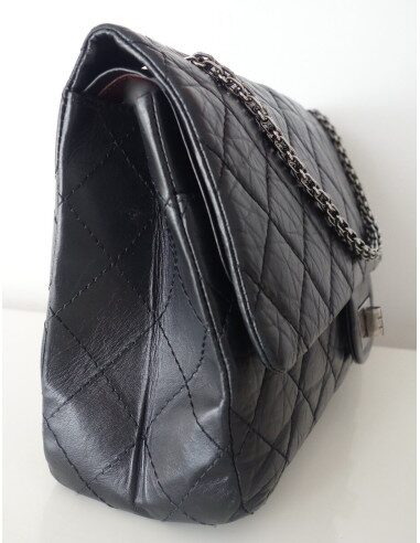 Sac Chanel 2.55 noir maxi