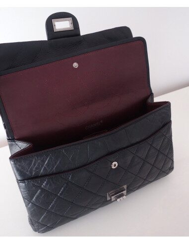 Sac Chanel 2.55 noir maxi