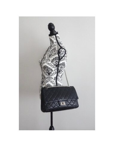 Sac Chanel 2.55 noir maxi