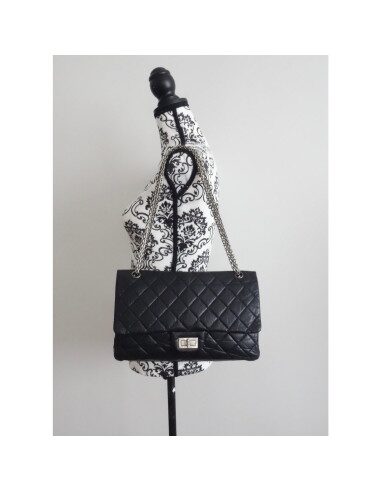 Sac Chanel 2.55 noir maxi