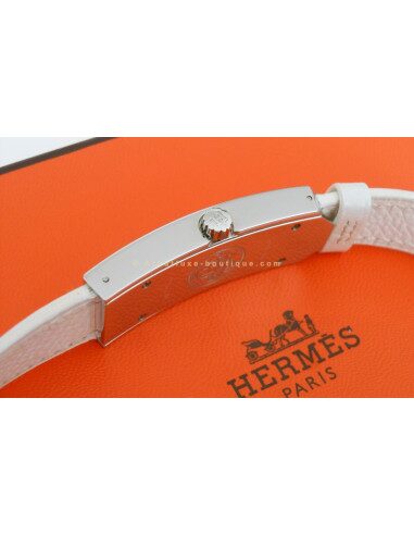 MONTRE HERMES KELLY 2 DOUBLE TOUR BLANC