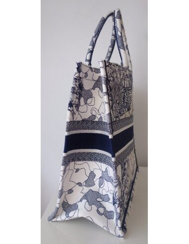 Sac Dior Book Tote "Around the world"