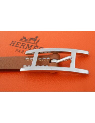 BRACELET HERMES HAPI BLANC / BARENIA
