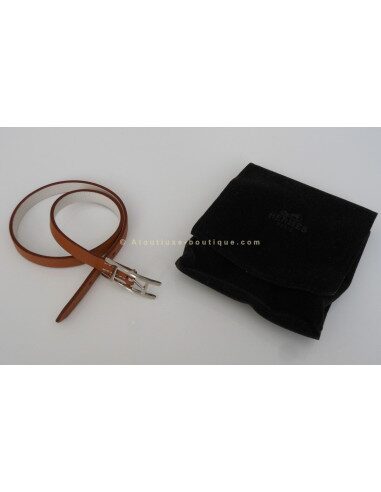 BRACELET HERMES HAPI BLANC / BARENIA