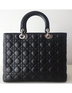 Sac Lady Dior noir 2