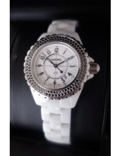 Montre Chanel J12 diamants noirs 2