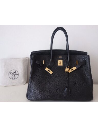 Sac Hermes Birkin 35 noir