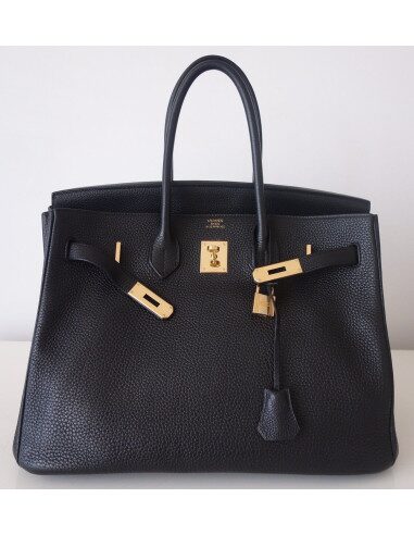 Sac Hermes Birkin 35 noir
