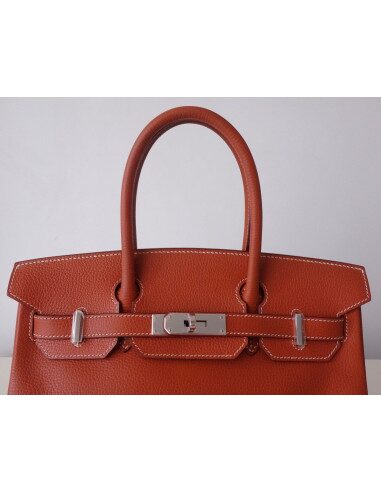 SAC HERMES BIRKIN 30 BRIQUE