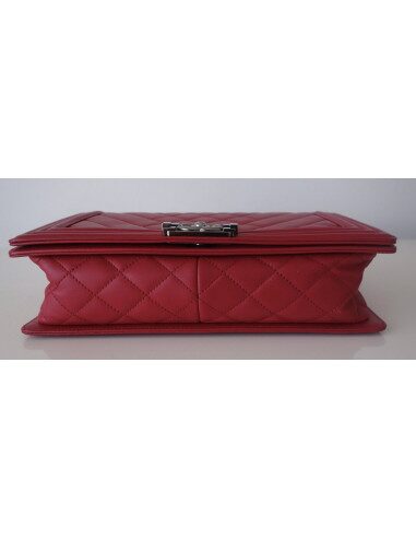 Sac Chanel Boy rouge