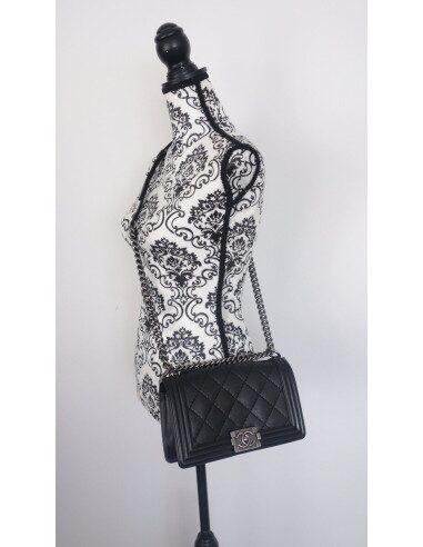 Sac Chanel Boy noir medium
