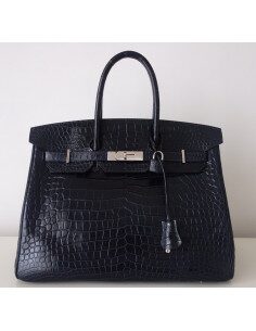 Sac Hermes Birkin 35 crocodile 2