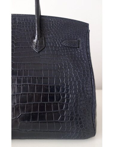 Sac Hermes Birkin 35 crocodile