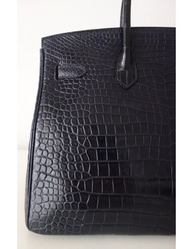 Sac Hermes Birkin 35 crocodile