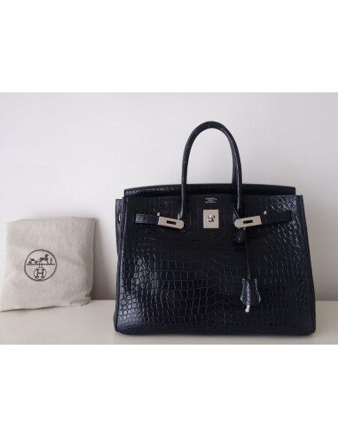 Sac Hermes Birkin 35 crocodile