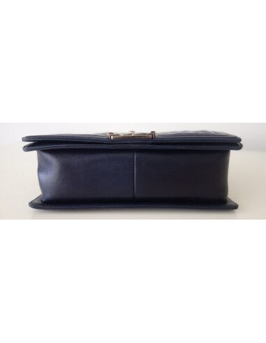 Sac Chanel Boy bleu marine