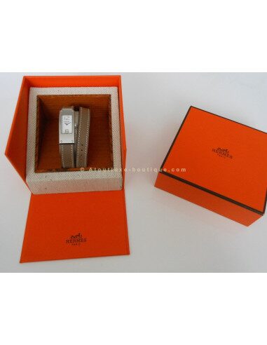 MONTRE HERMES KELLY 2 DOUBLE TOUR ETOUPE