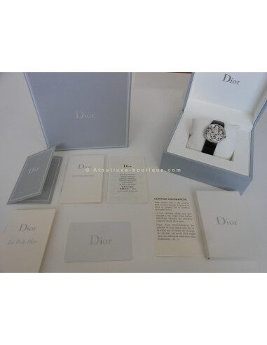 MONTRE D DE DIOR 33MM DIAMANTS - HAUTE HORLOGERIE POUR DAME