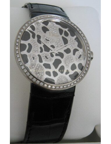MONTRE D DE DIOR 33MM DIAMANTS - HAUTE HORLOGERIE POUR DAME